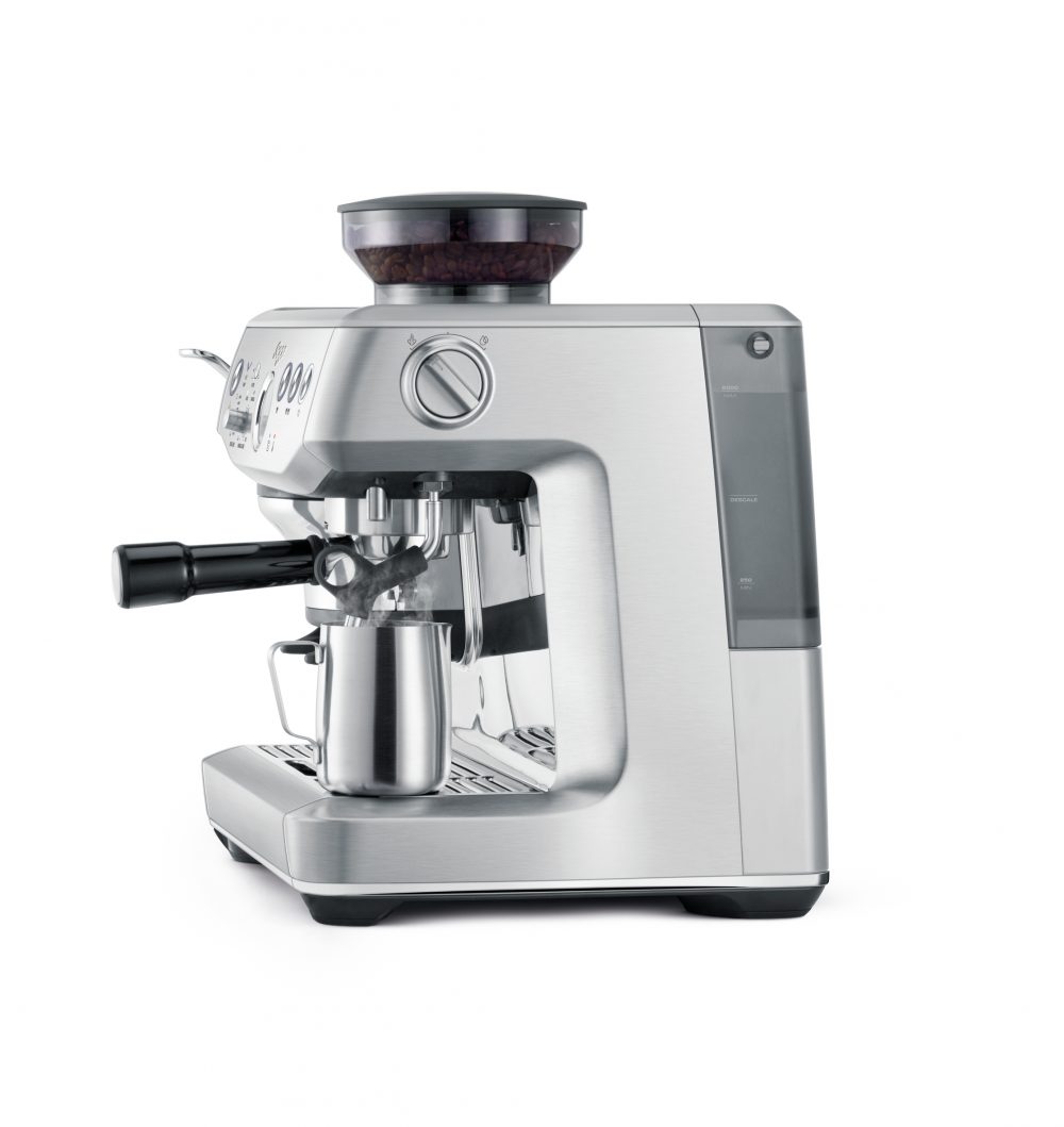 Sage Barista Express Impress Inox côté