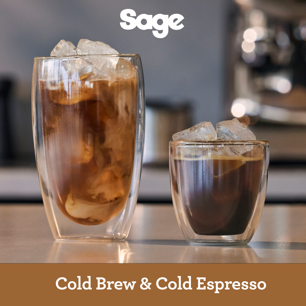 Sage Touch Impress Cold brew et cold espresso