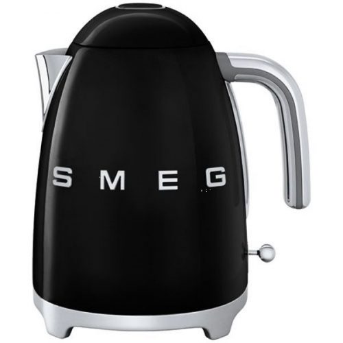 bouilloire SMEG 1,7L couleur noire style années 50 référence klf03