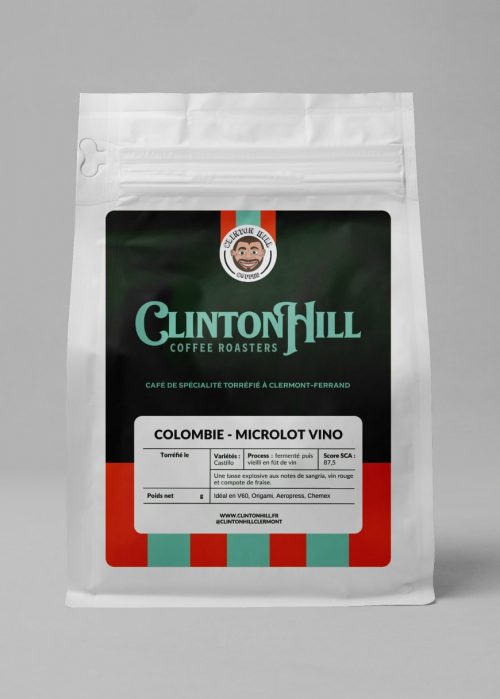 Café de spécialité Colombien Micro-lot Vino